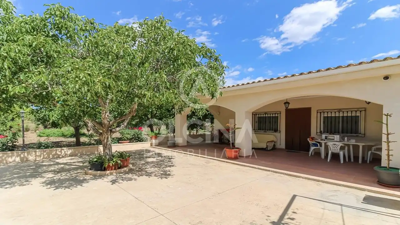 Vista exterior de Finca rústica en venta en Onil con Aire acondicionado y Terraza