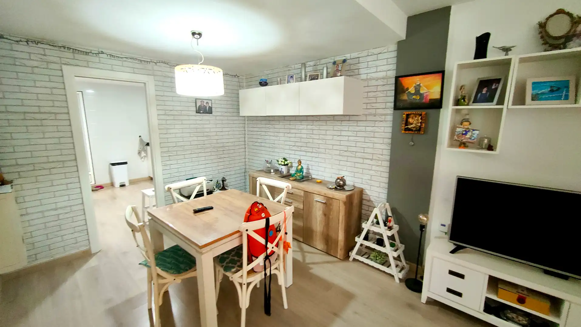 Comedor de Casa adosada en venta en Santa Pola con Aire acondicionado, Calefacción y Jardín privado