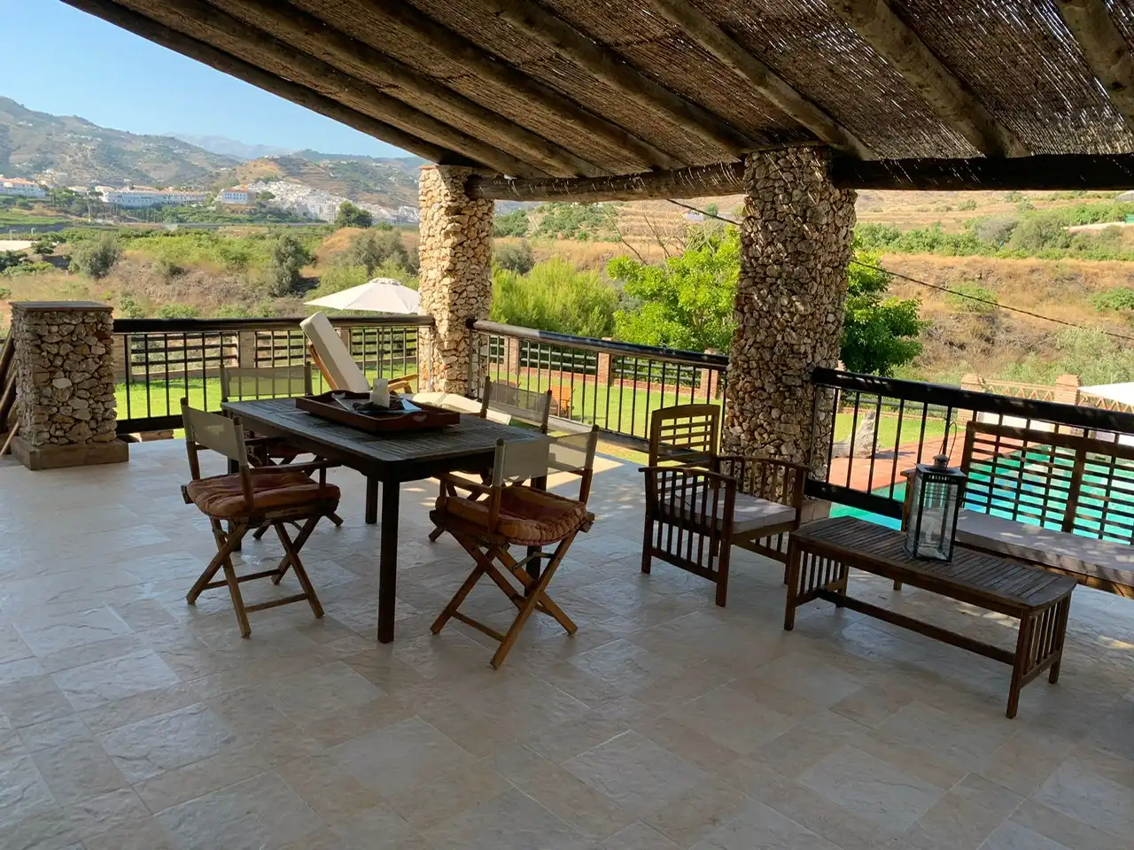 Terraza de Casa o chalet en venta en Torrox con Jardín privado, Terraza y Piscina