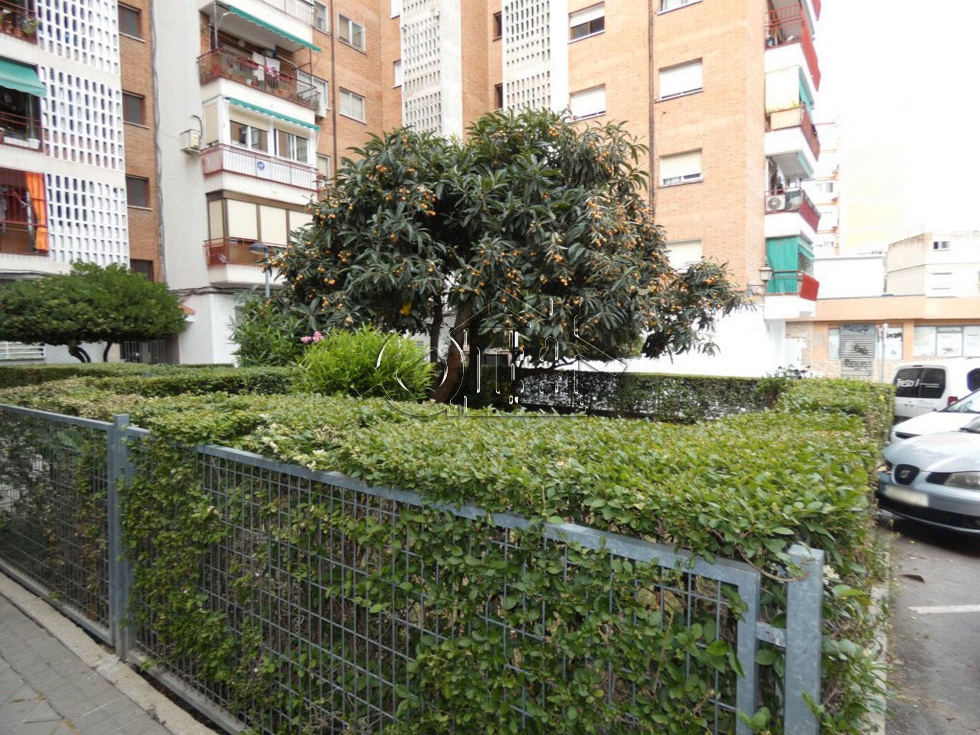Garden of Flat for sale in Leganés  with Air Conditioner, Heating and Parquet flooring