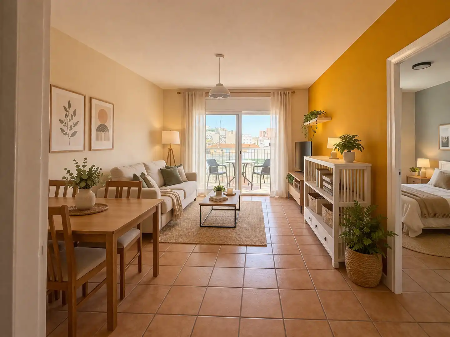 Living room of Attic for sale in Sant Feliu de Guíxols  with Terrace, Balcony and Alarm