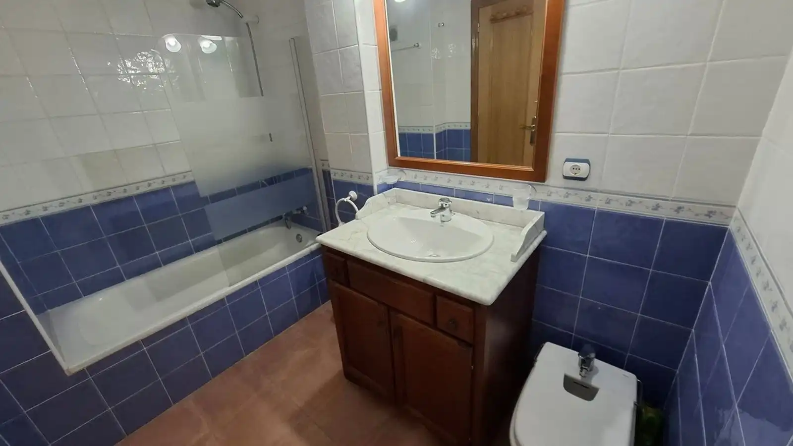 Baño de Ático en venta en Mojácar con Aire acondicionado, Terraza y Piscina