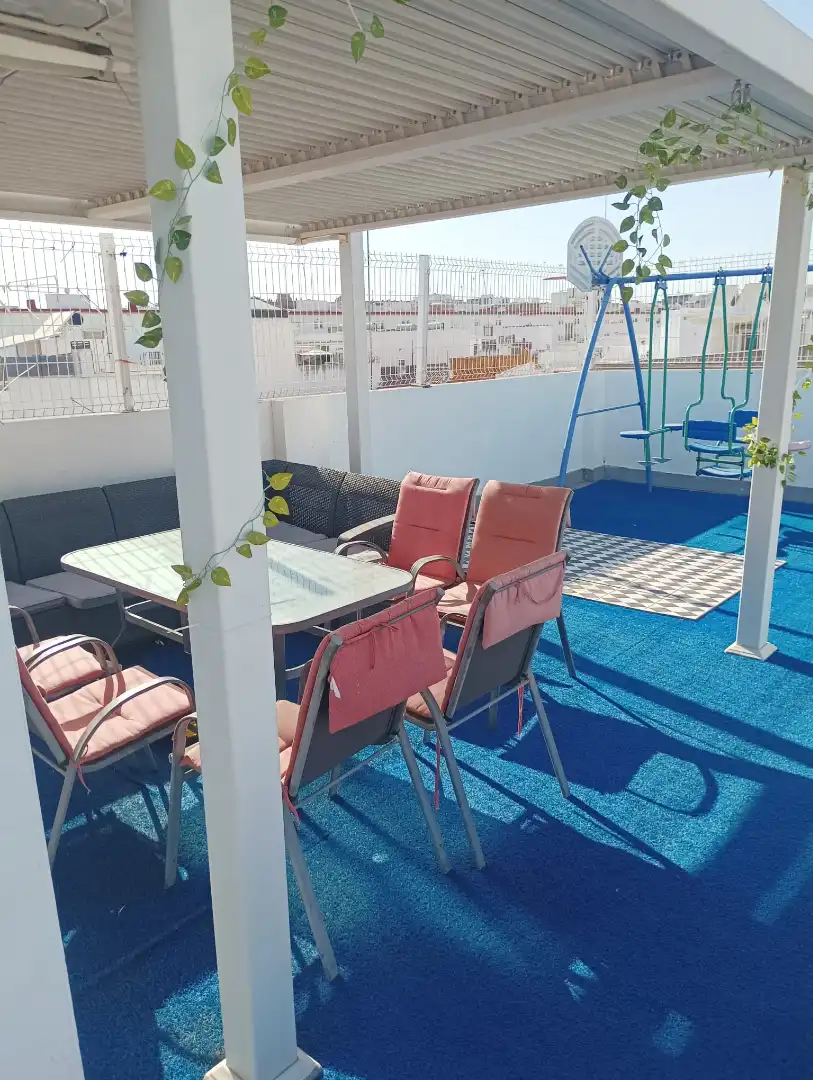 Terrace of Houses for sale in Sevilla  with Air Conditioner, Private garden and Parquet flooring