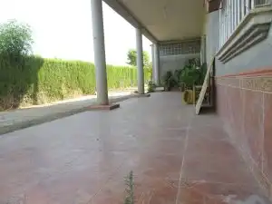 Terrassa de Casa o xalet en venda en Dos Hermanas amb Aire condicionat, Jardí privat i Terrassa