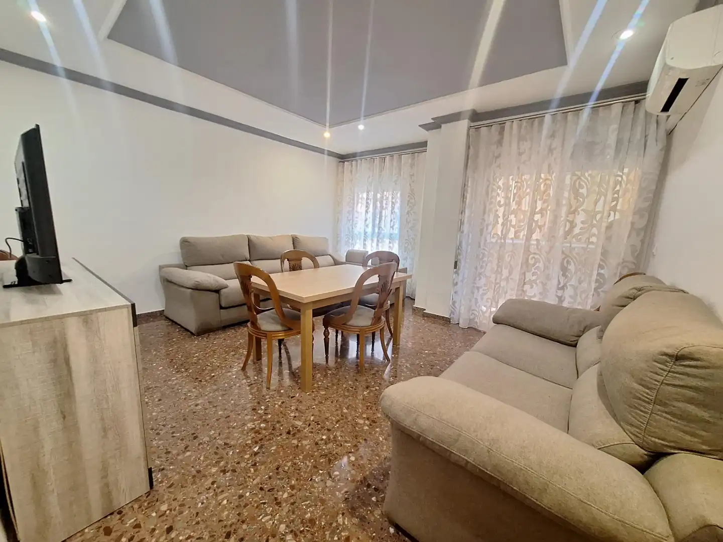 Living room of Flat for sale in Parc Central 
