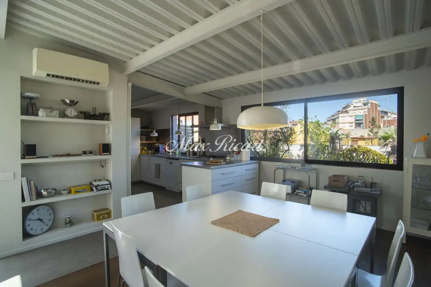 Esszimmer von Büro zur Miete in Barcelona mit Klimaanlage, Heizung und Terrasse