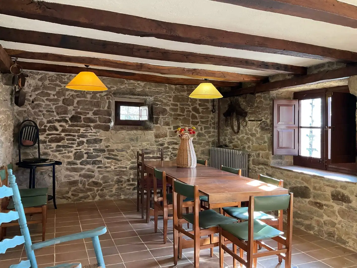 Comedor de Finca rústica en venta en Canet d'Adri con Calefacción y Jardín privado