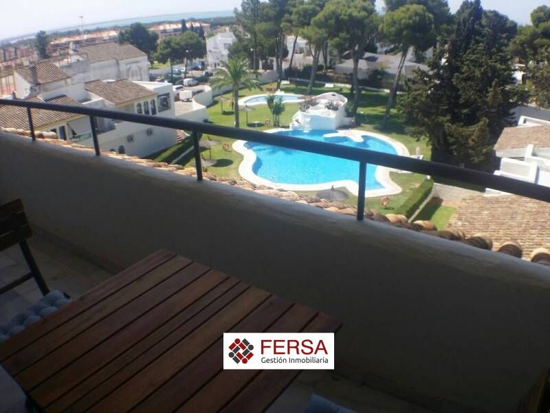 Vista exterior de Apartament de lloguer en El Puerto de Santa María amb Aire condicionat i Terrassa