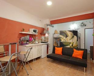 Kitchen of Study to share in  Barcelona Capital  with Air Conditioner and Terrace