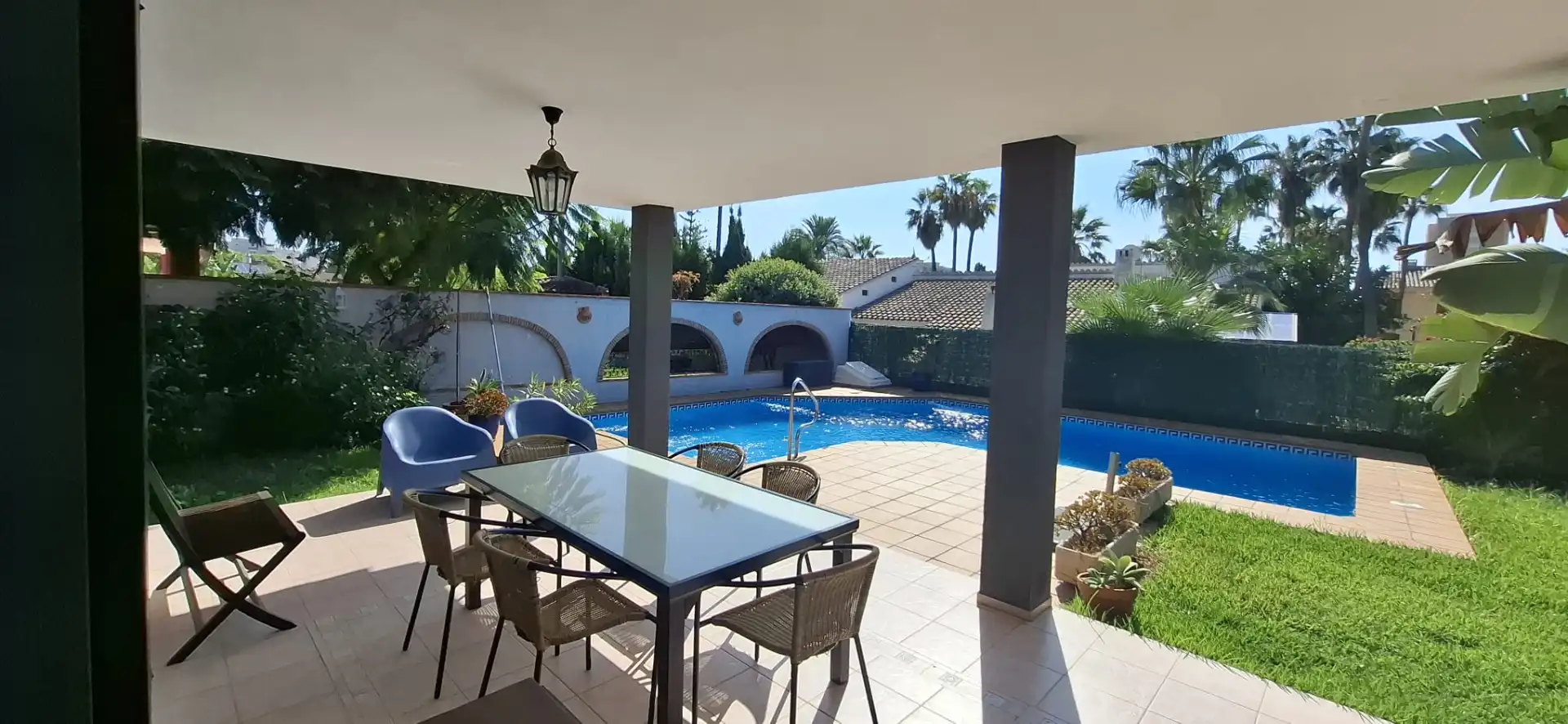 Terraza de Casa o chalet en venta en Benicasim / Benicàssim con Calefacción, Jardín privado y Terraza