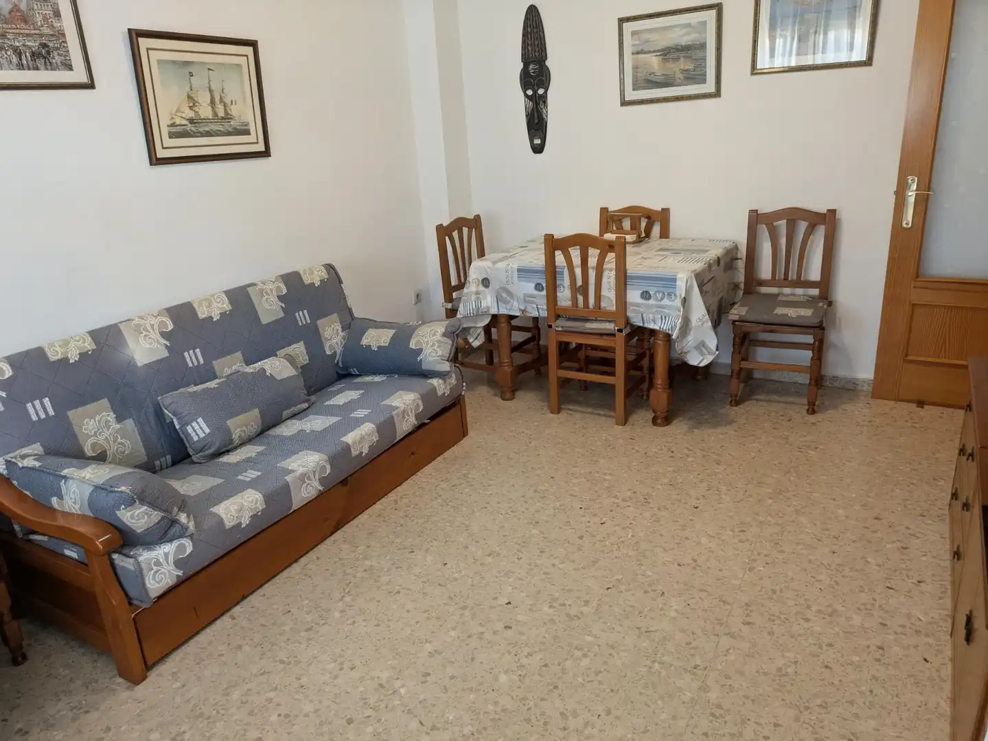 Wohnzimmer von Wohnungen zum Verkauf in Cullera mit Terrasse und Möbliert