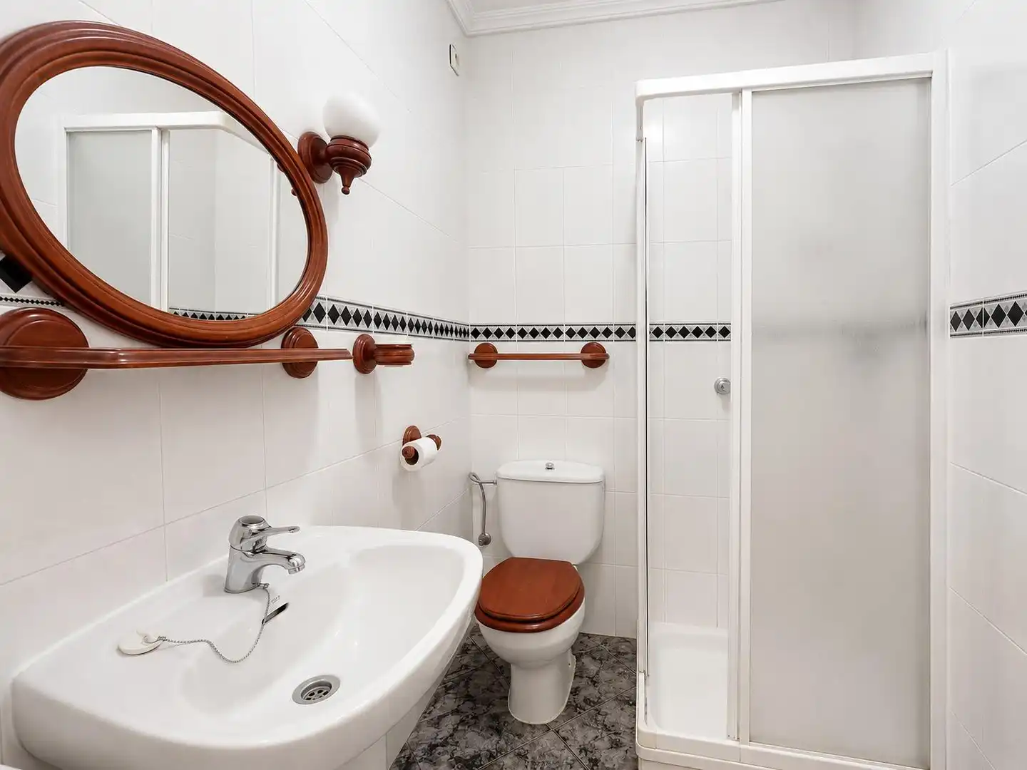 Baño de Casa o chalet en venta en Madroñera con Aire acondicionado, Calefacción y Terraza