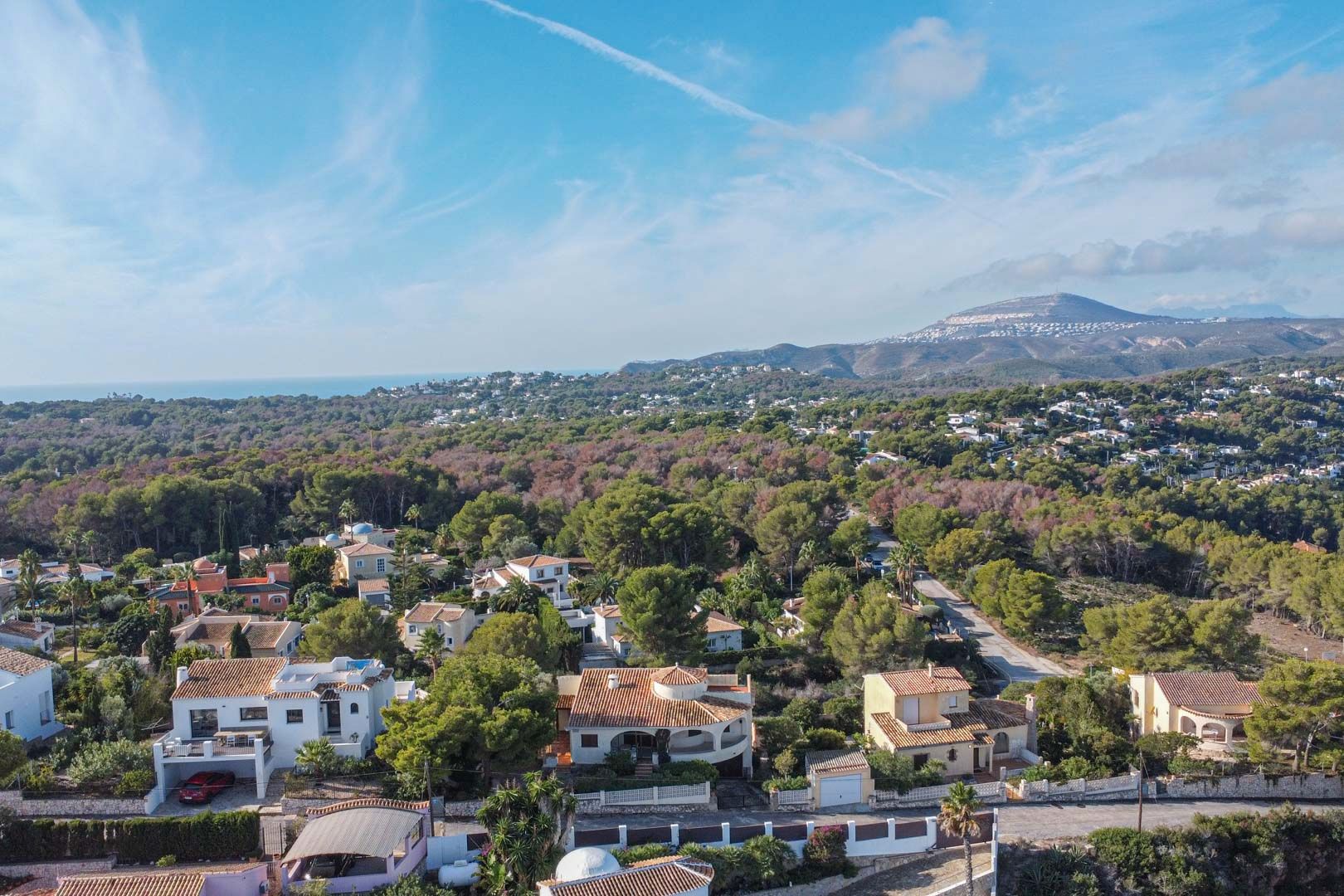 Vista exterior de Finca rústica en venta en Moraira