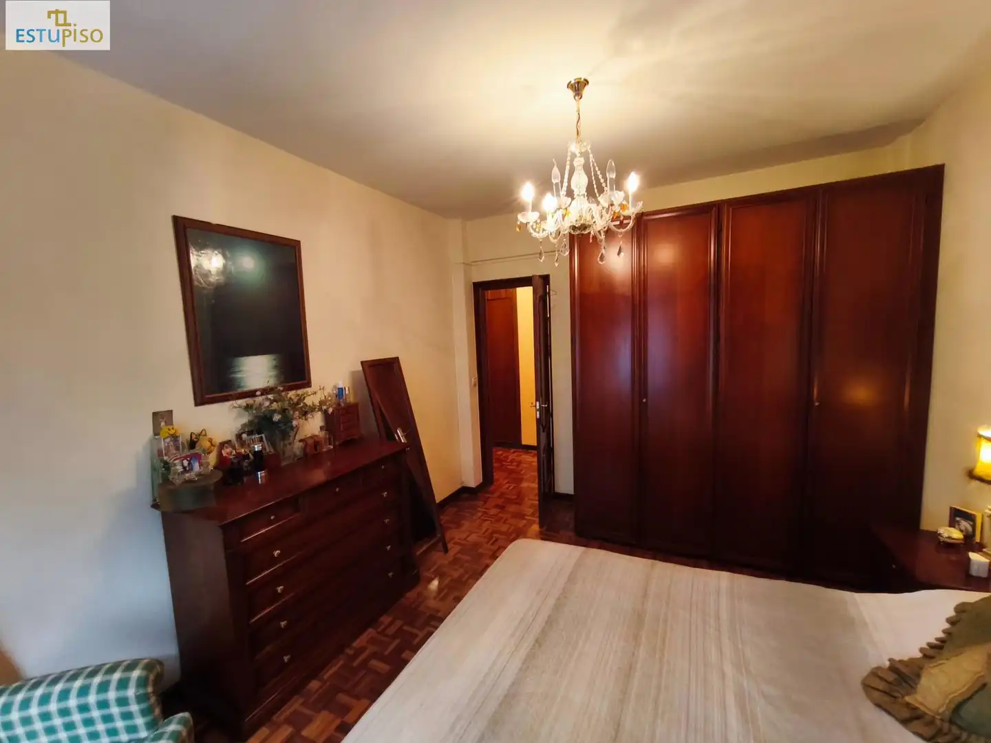 Bedroom of Flat for sale in Ensanche