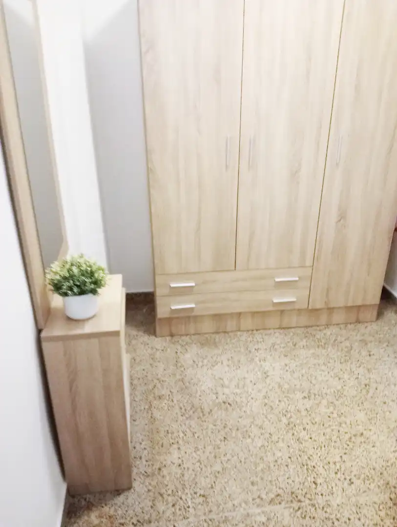 Bedroom of Flat for rent in Granada  with Private garden, Furnished and Oven