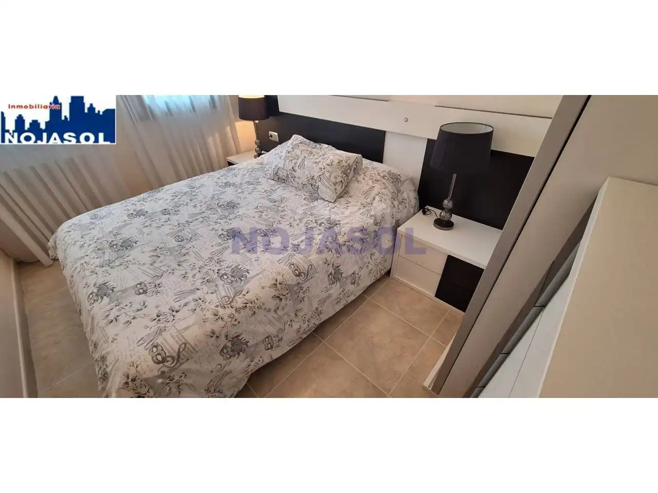 Bedroom of Flat for rent in Noja  with Heating, Terrace and Furnished