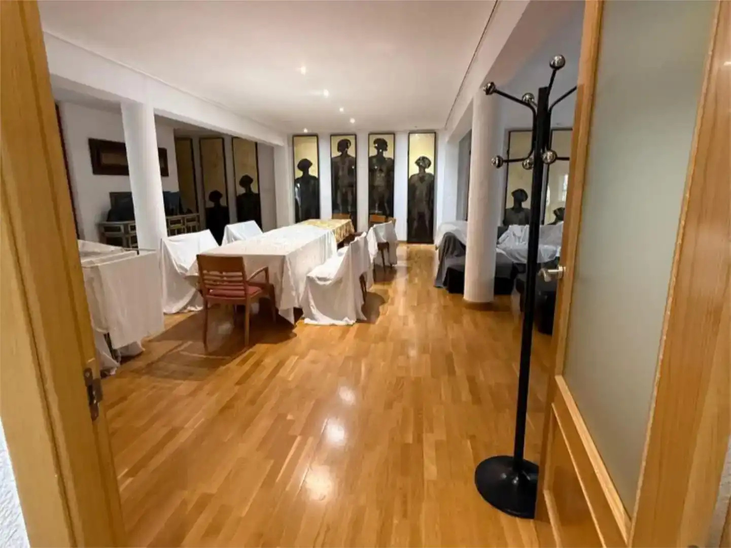 Esszimmer von Wohnung zur Miete in  Zaragoza Capital mit Klimaanlage und Balkon