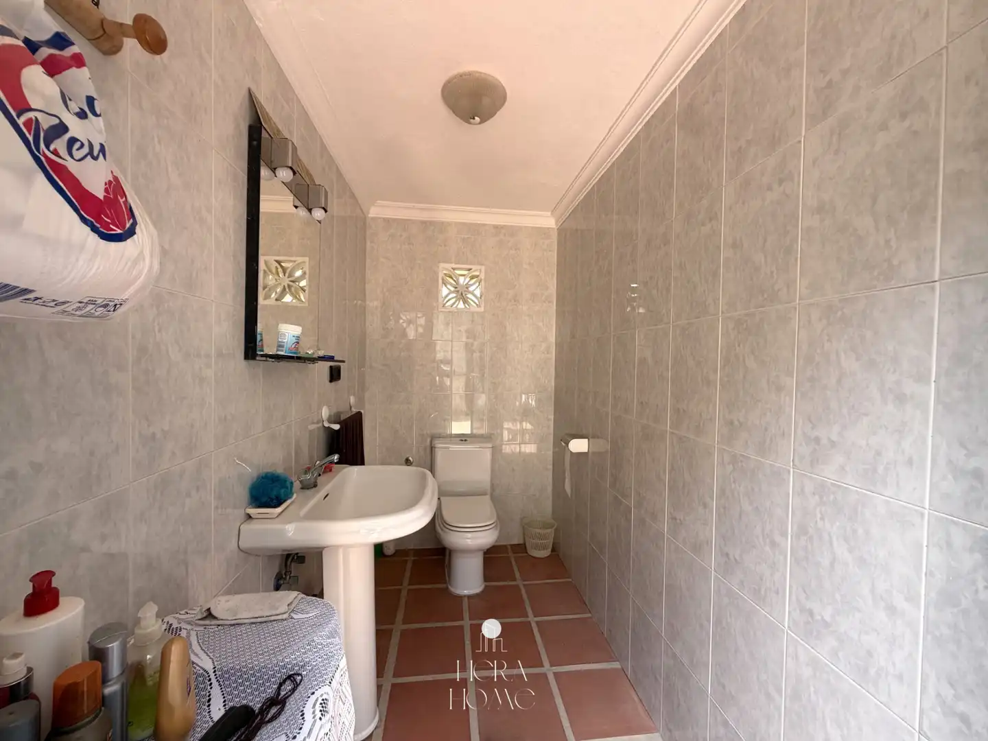 Baño de Finca rústica en venta en Álora con Jardín privado y Amueblado