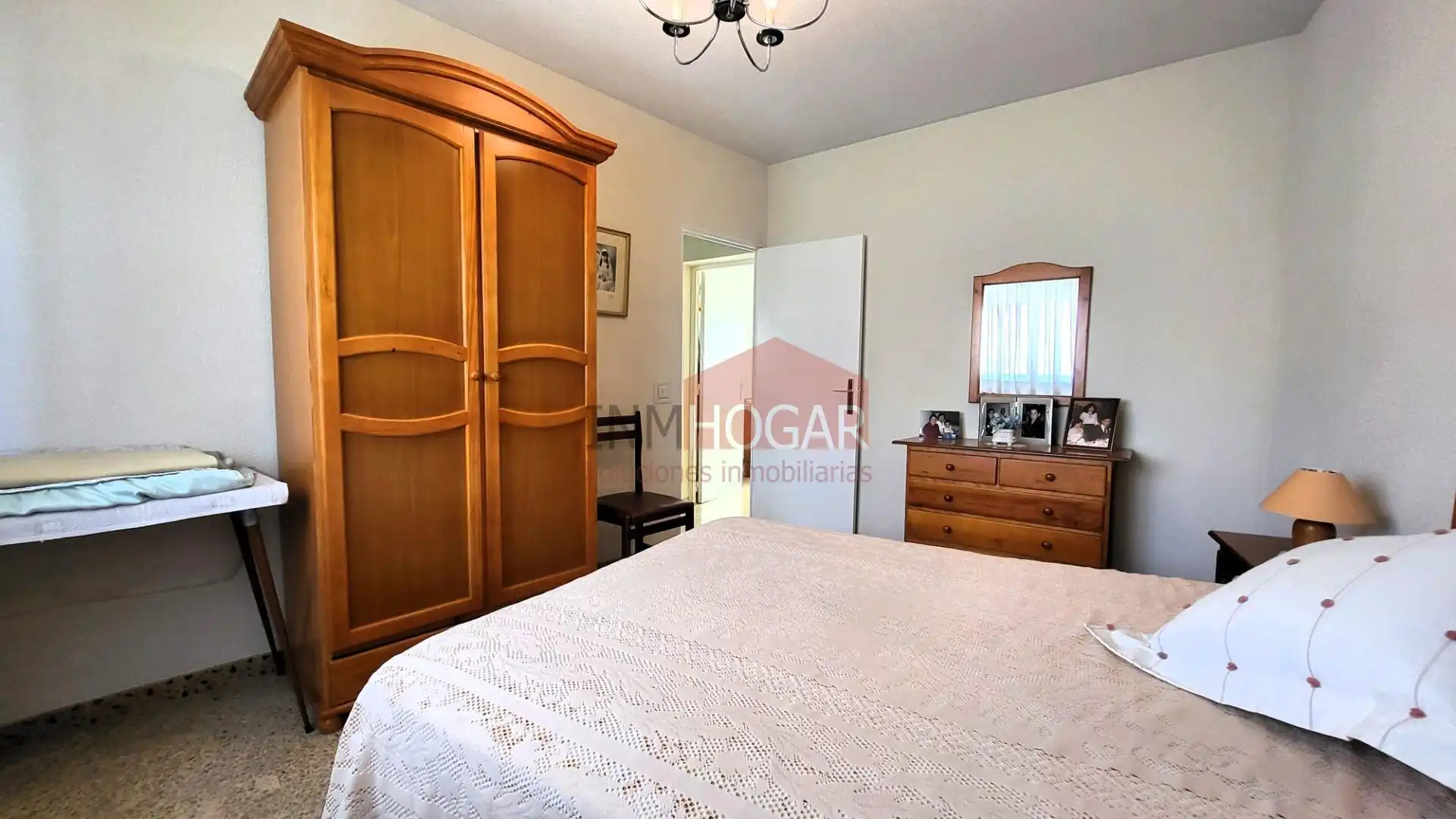 Bedroom of Flat for sale in Navalmoral  with Terrace, Storage room and Furnished