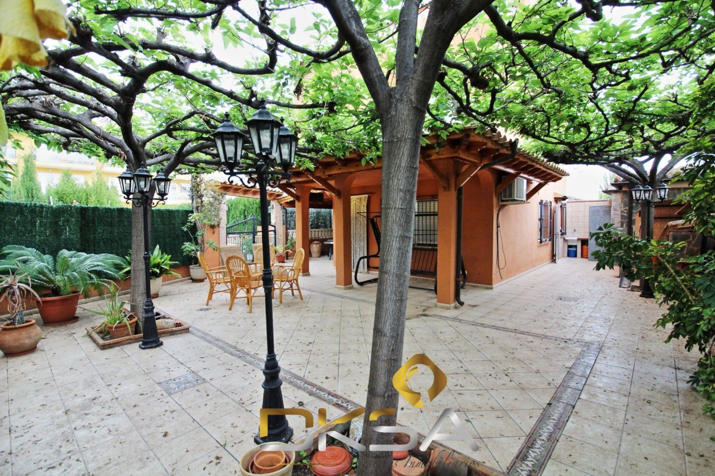 Garden of Single-family semi-detached for sale in Oropesa del Mar / Orpesa  with Air Conditioner, Heating and Private garden
