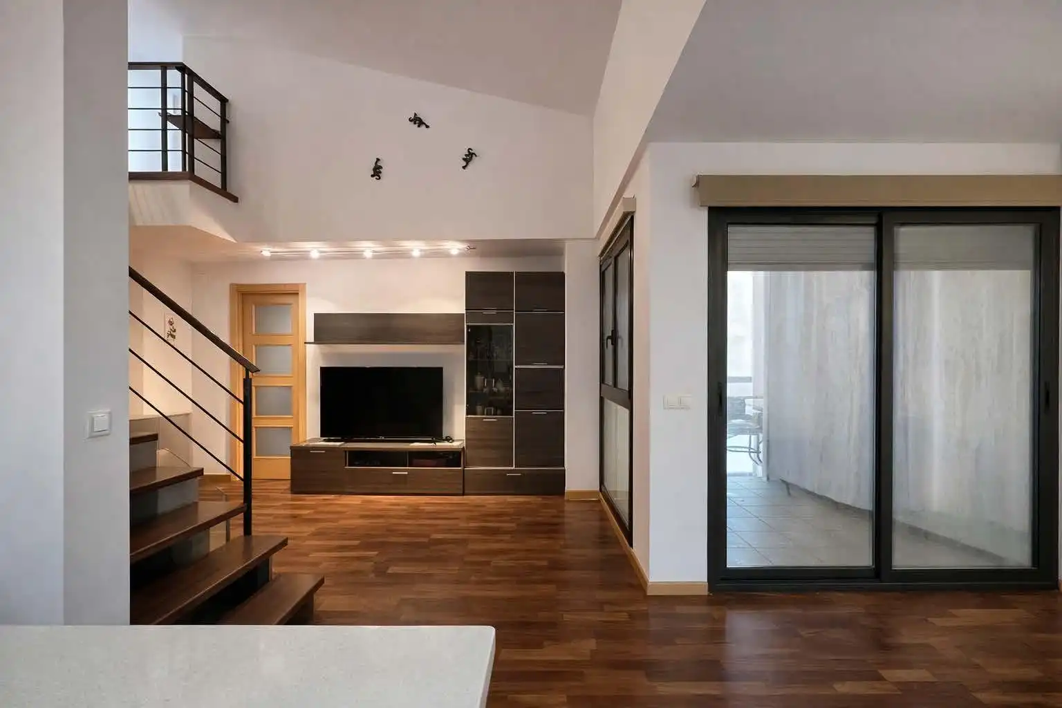 Sala de estar de Dúplex en venta en Santpedor con Aire acondicionado, Calefacción y Parquet
