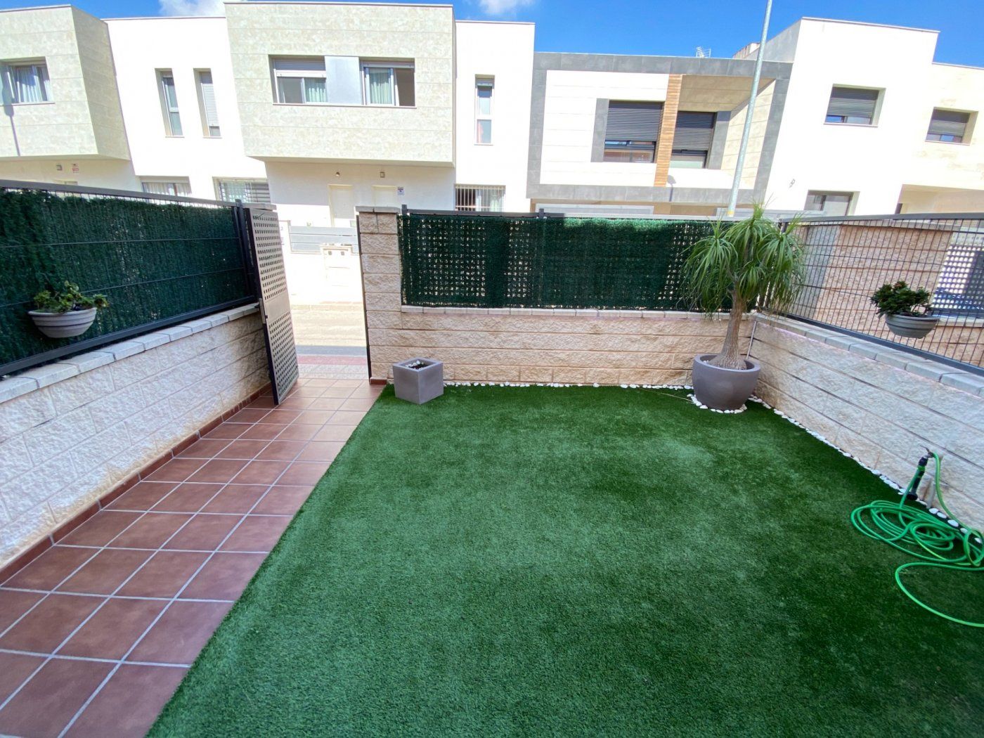 Terraza de Dúplex de alquiler en  Murcia Capital con Aire acondicionado, Jardín privado y Terraza