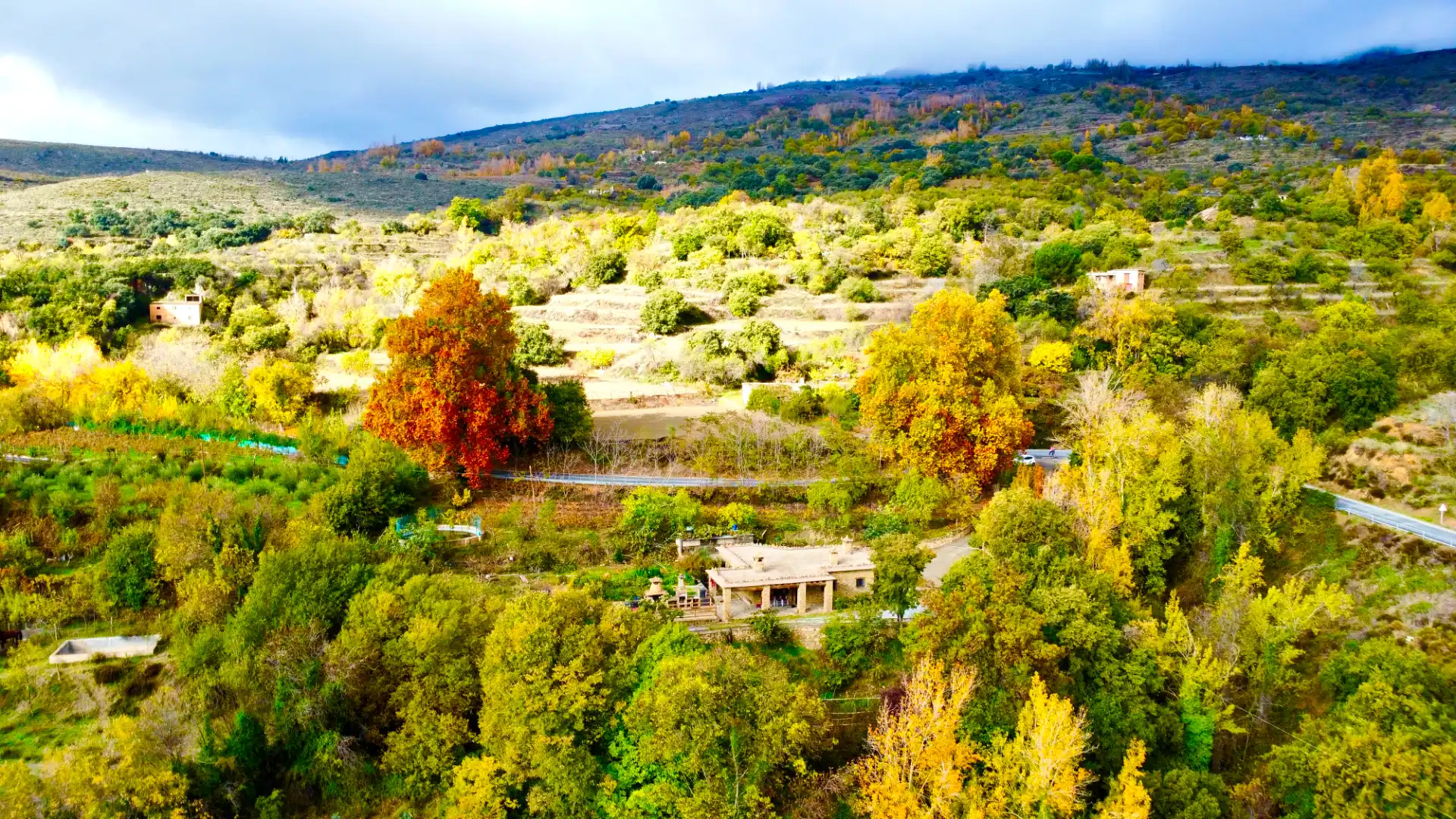 Exterior view of Houses for sale in Alpujarra de la Sierra  with Heating, Private garden and Terrace