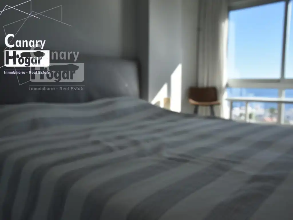 Schlafzimmer von Dachboden zum Verkauf in San Miguel de Abona mit Klimaanlage, Heizung und Gemeinschaftspool