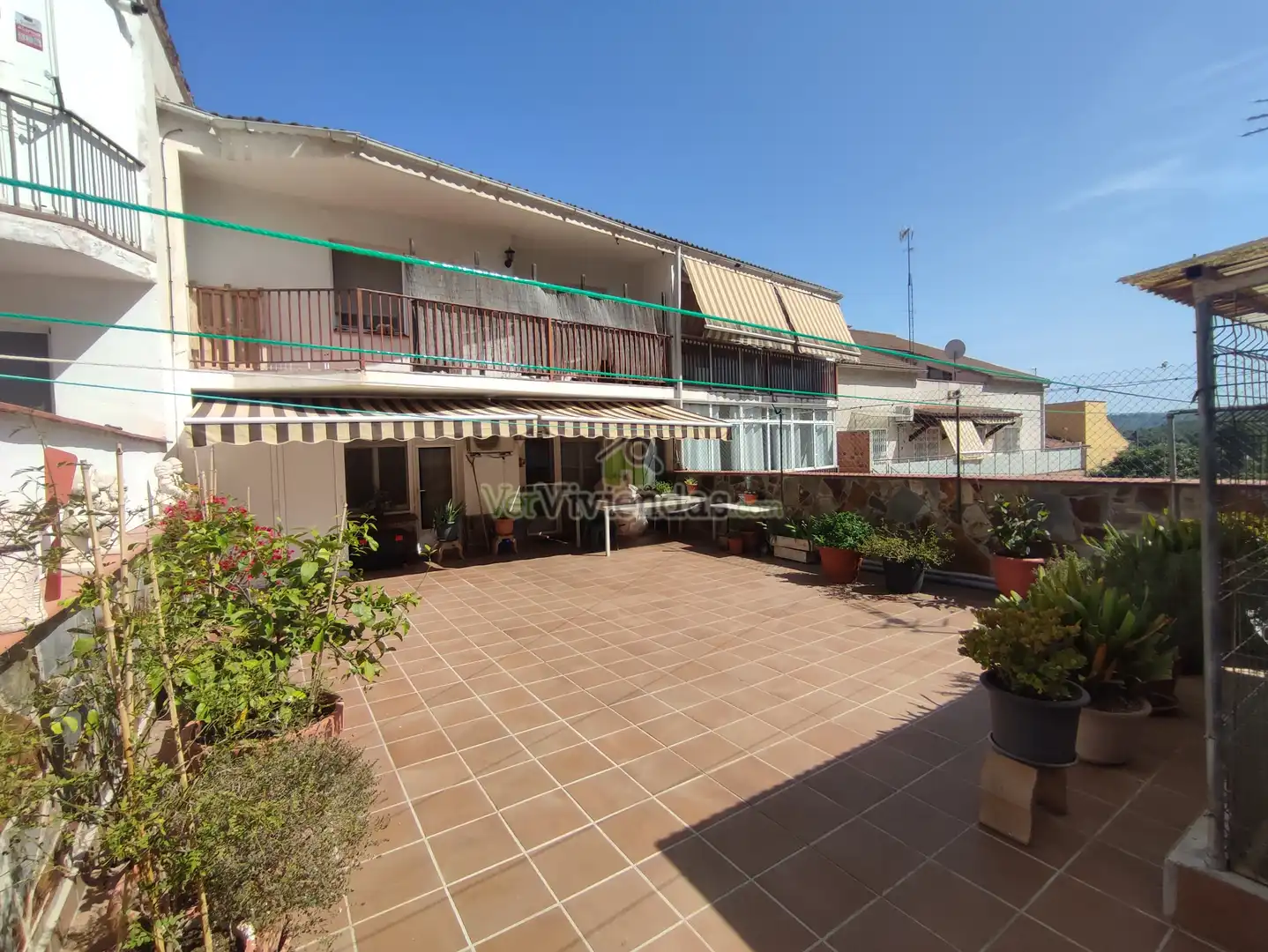 Terrasse von Wohnung zum Verkauf in Viladecavalls mit Klimaanlage, Heizung und Terrasse