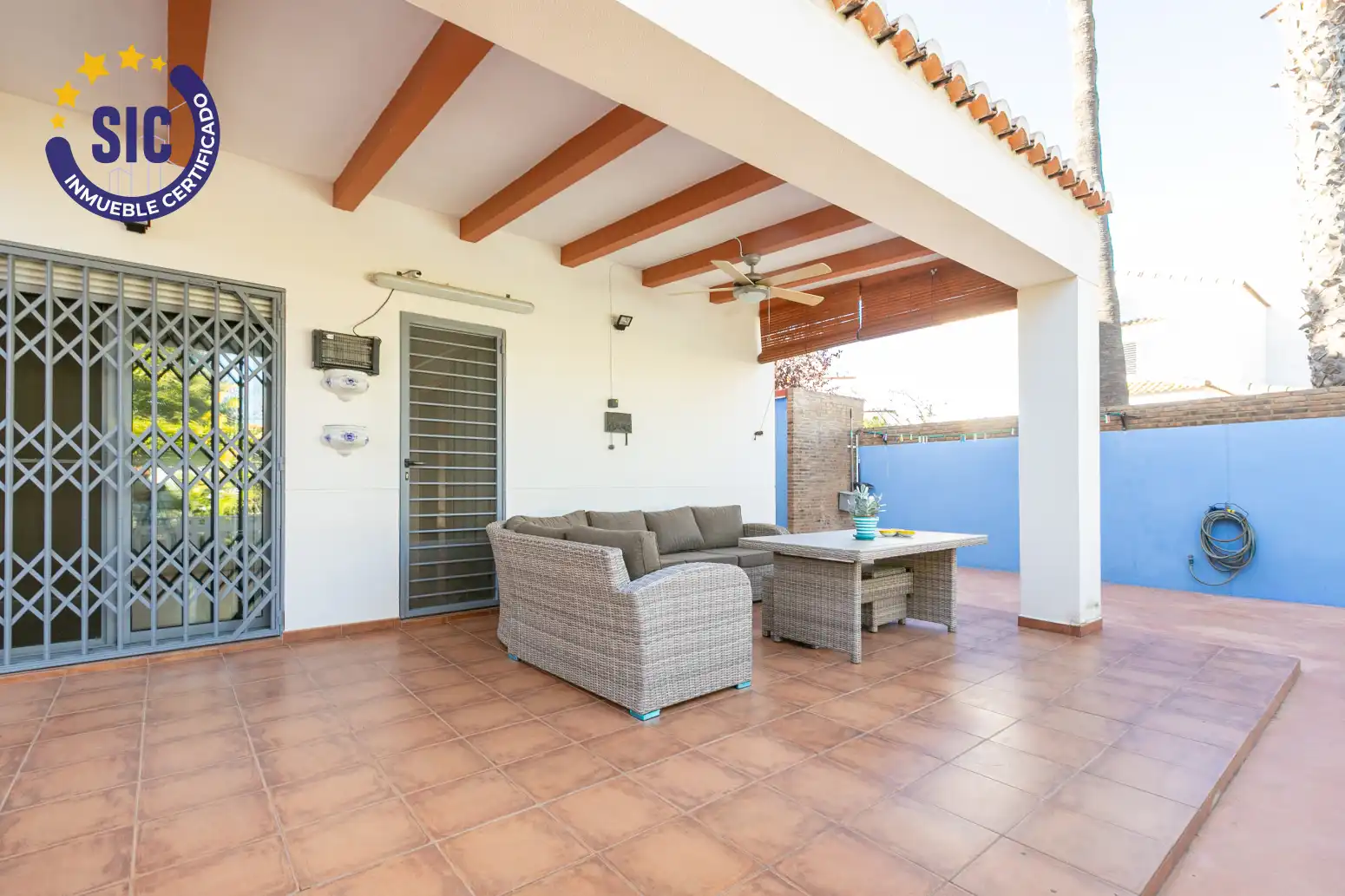 Terraza de Casa o chalet en venta en Sagunto / Sagunt con Aire acondicionado, Calefacción y Jardín privado