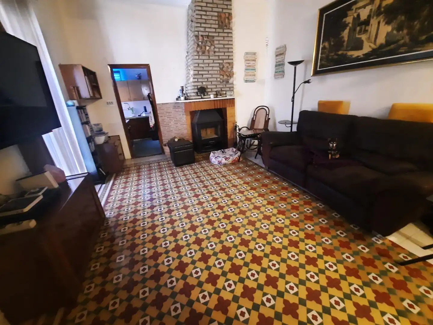 Sala d'estar de Casa o xalet en venda en Alcàntera de Xúquer amb Jardí privat i Terrassa
