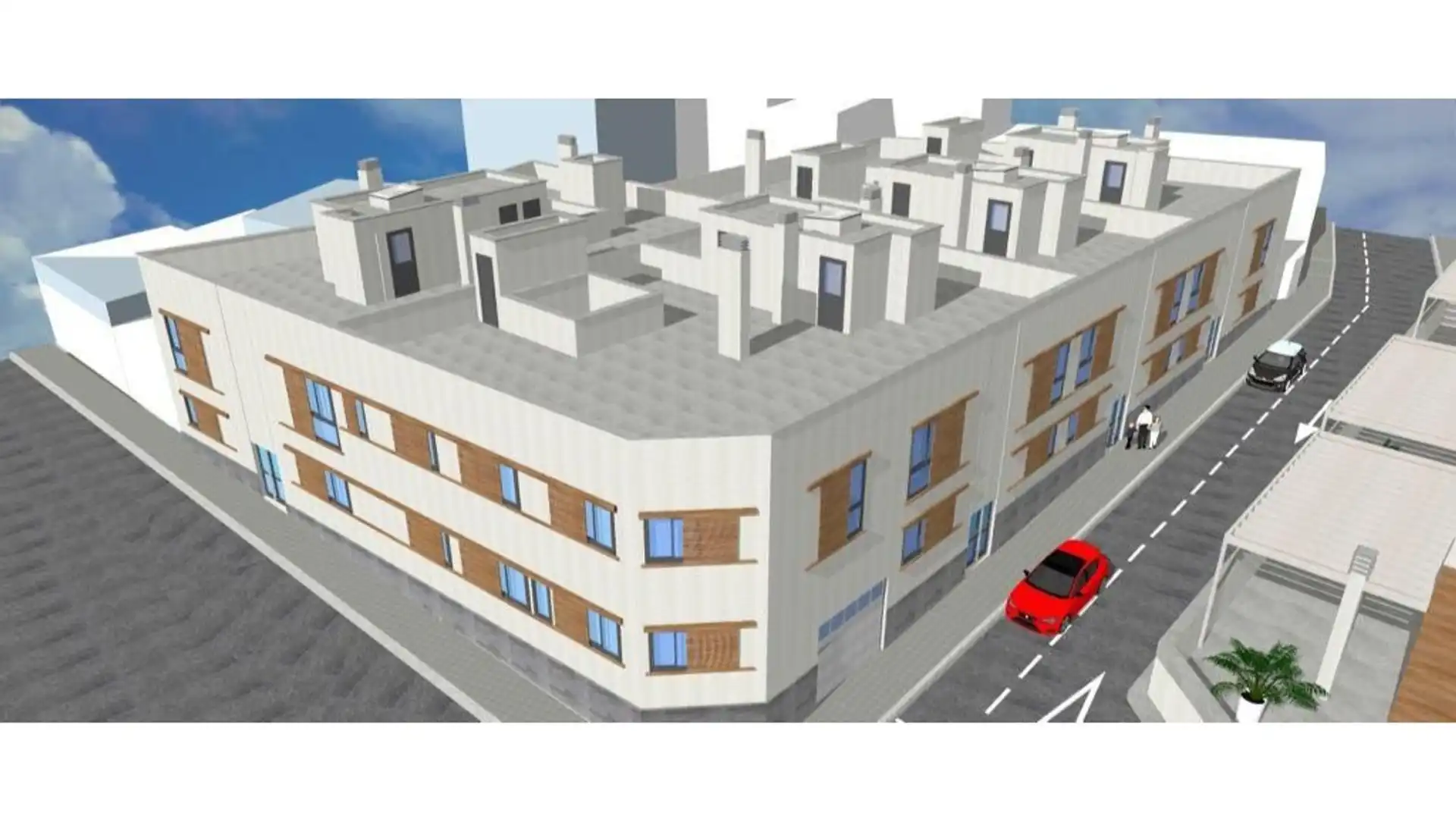 Vista exterior de Ático en venta en Icod de los Vinos con Terraza