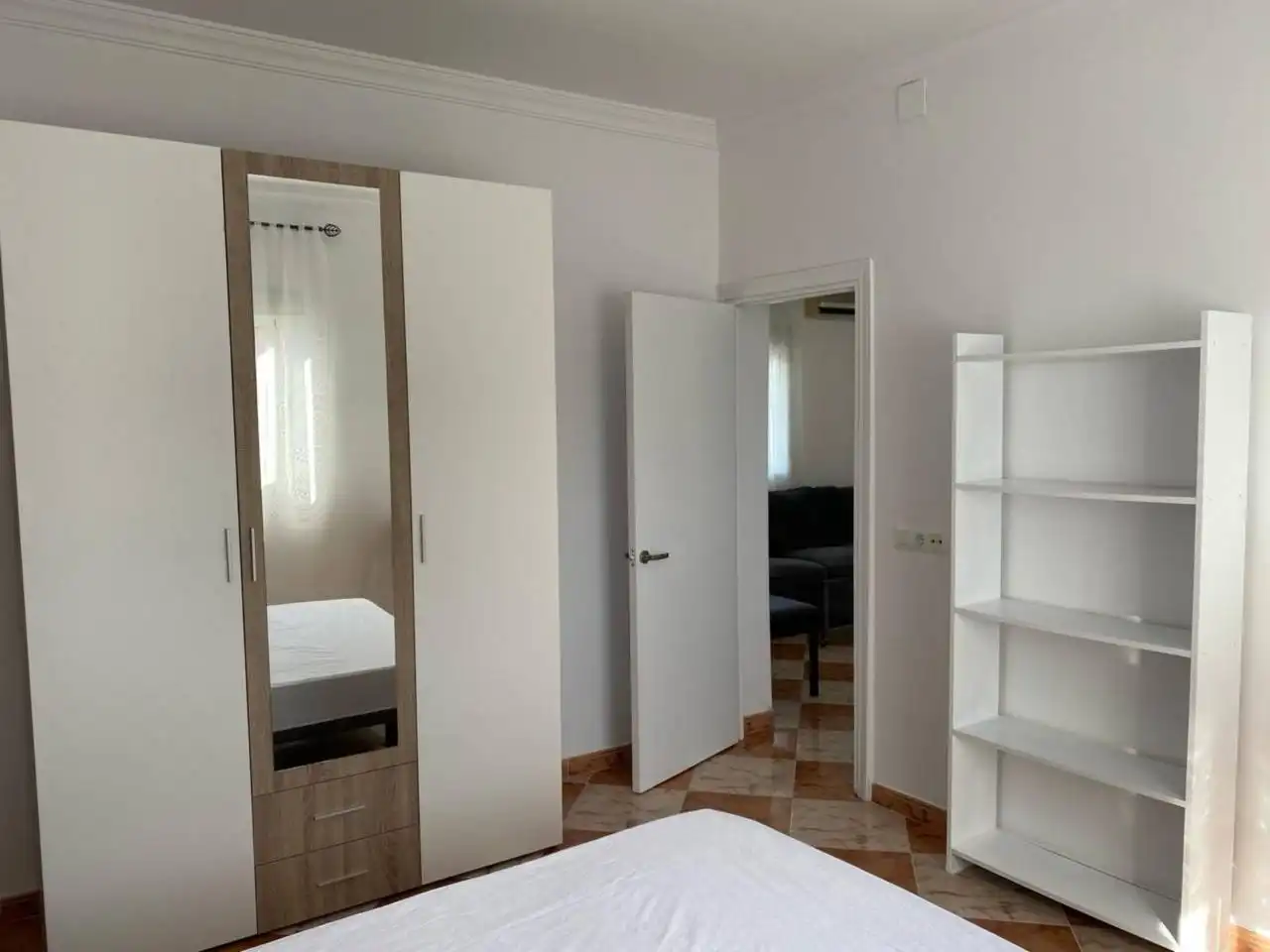 Bedroom of Flat for rent in Jerez de la Frontera  with Terrace, Furnished and Balcony