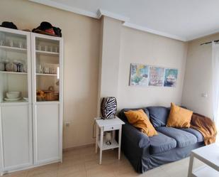 Sala d'estar de Apartament de lloguer en Torrevieja amb Aire condicionat, Calefacció i Terrassa