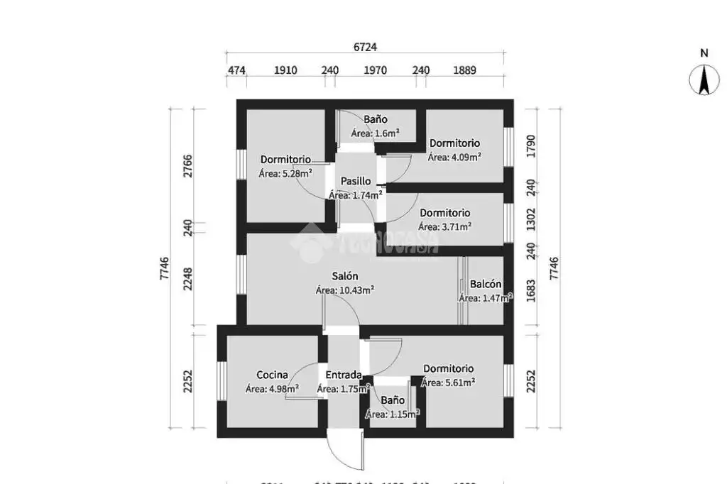 Appartement à vendre à Norte, imagen 20