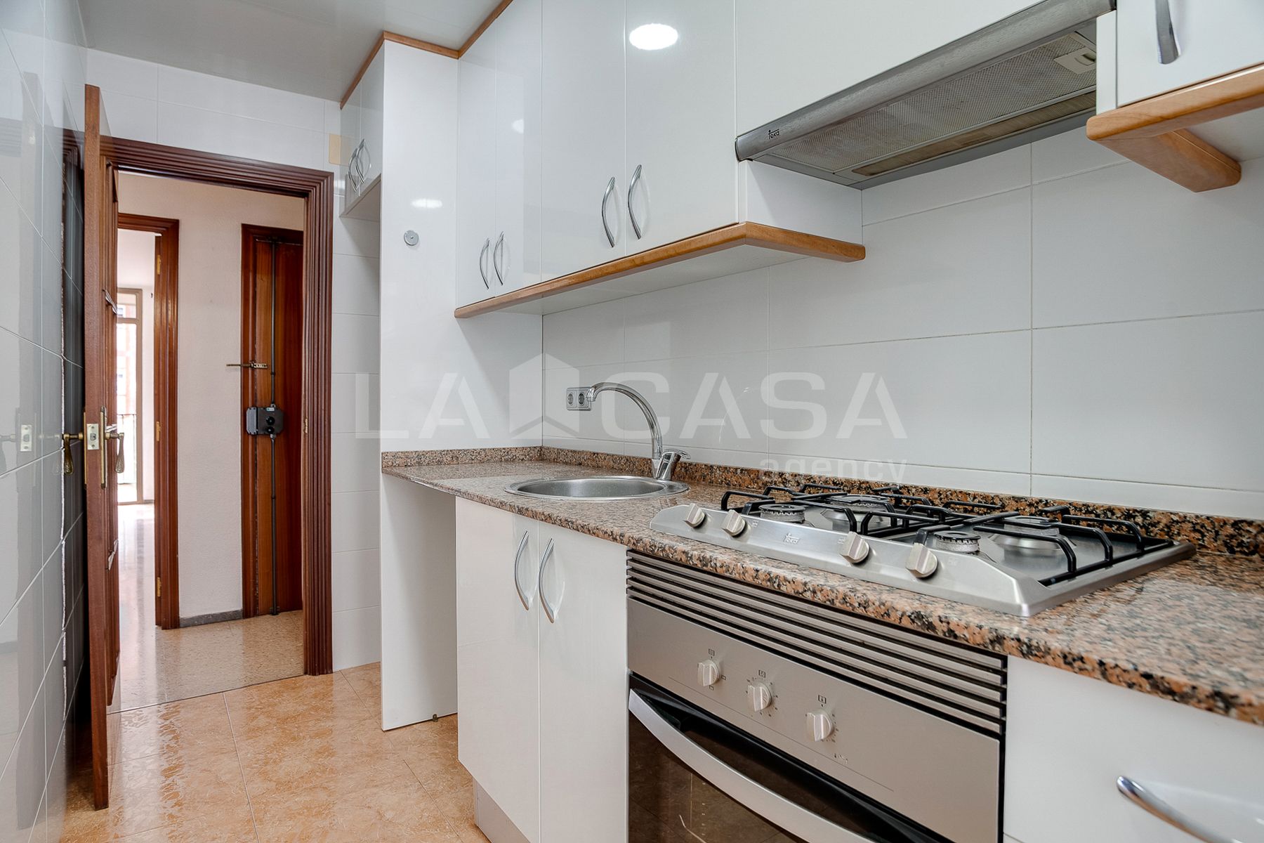 Kitchen of Flat for sale in  Barcelona Capital  with Balcony