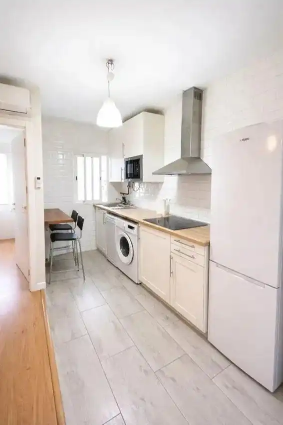 Kitchen of Flat for sale in Madrid  with Air Conditioner, Heating and Terrace