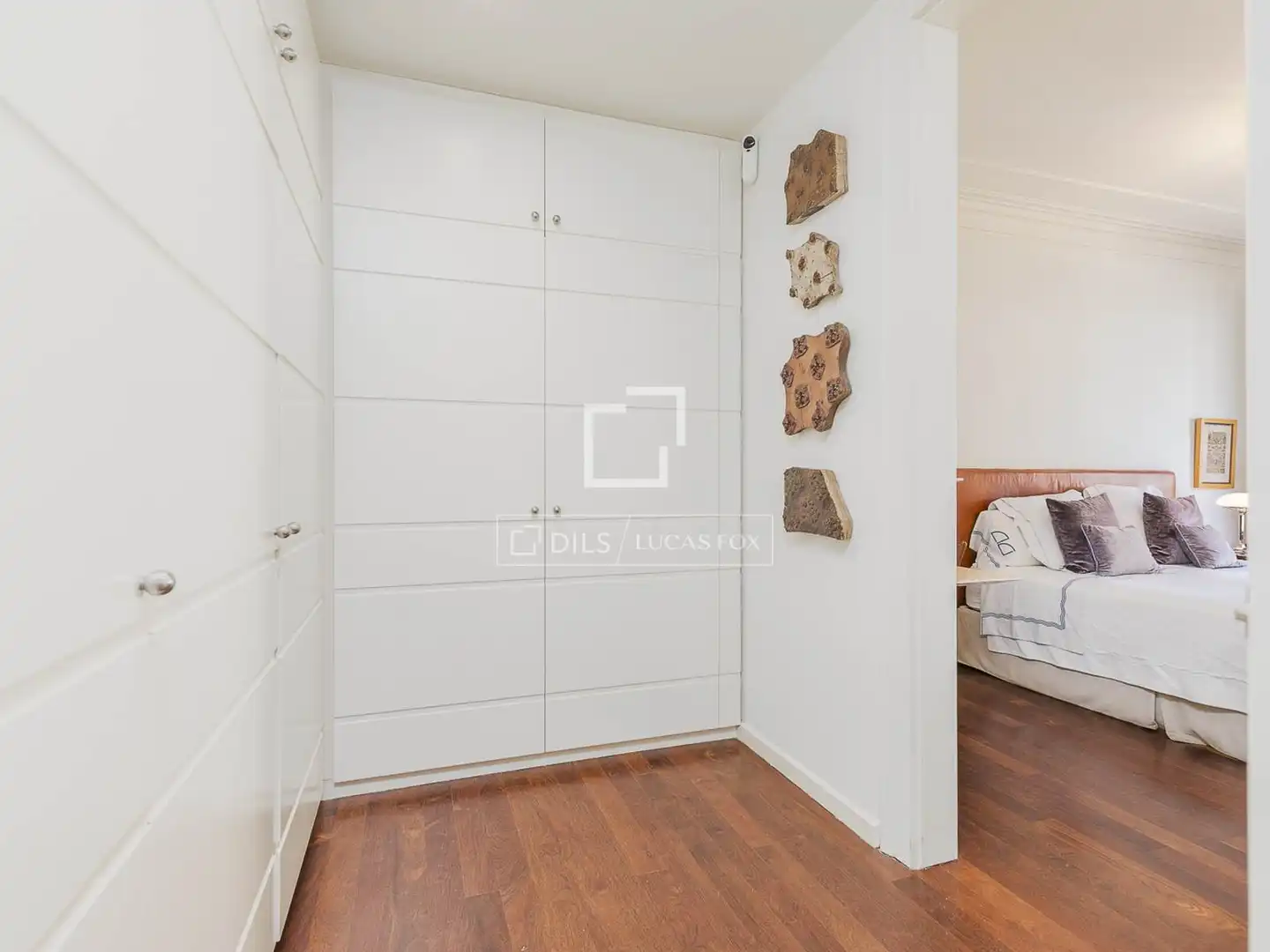 Schlafzimmer von Wohnung zum Verkauf in Barcelona mit Klimaanlage, Heizung und Terrasse