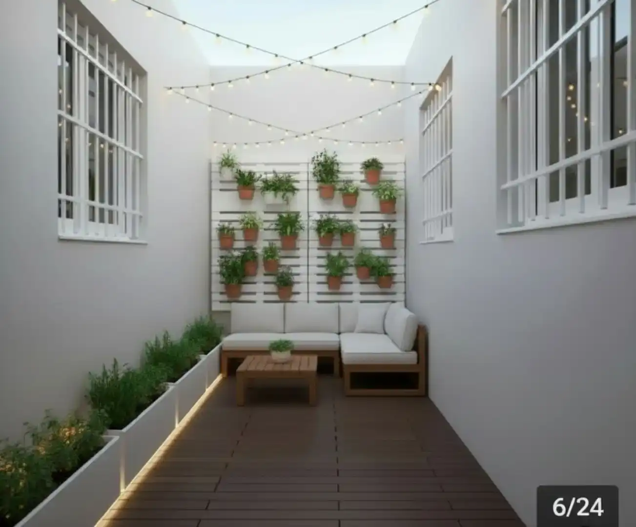 Balcony of Flat for sale in Badalona