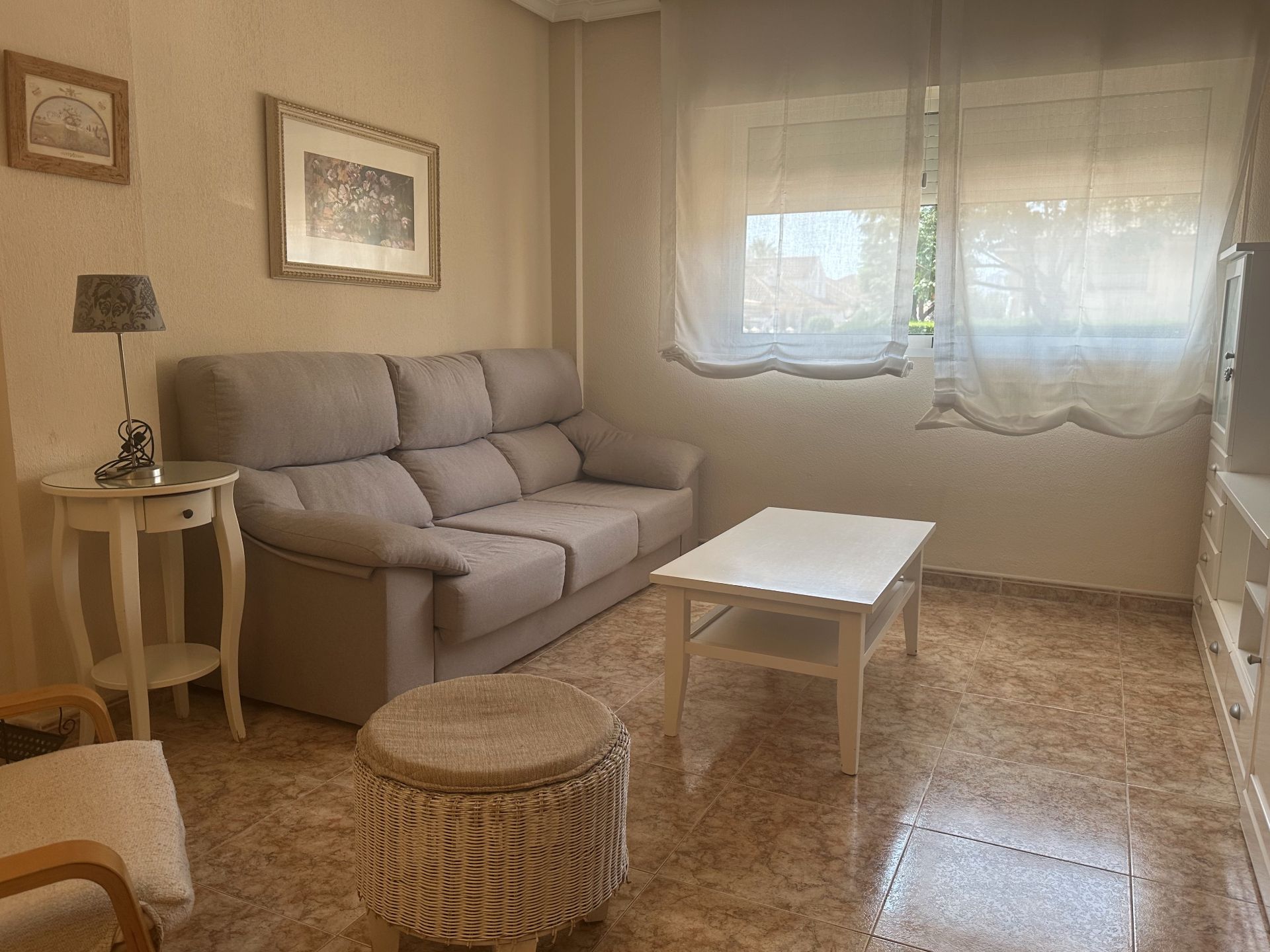 Living room of House or chalet to rent in Cartagena  with Air Conditioner, Terrace and Furnished
