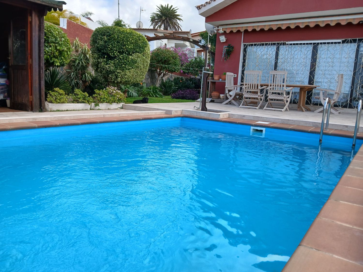 Swimming pool of House or chalet for sale in Puerto de la Cruz  with Air Conditioner, Terrace and Swimming Pool