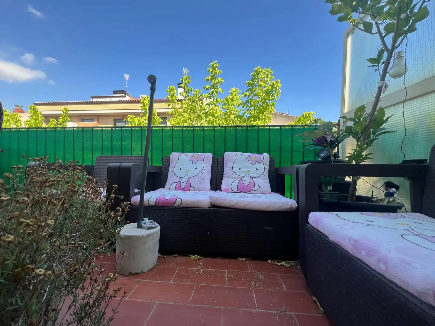 Terraza de Casa adosada en venta en Sant Martí de Tous con Calefacción, Trastero y Horno