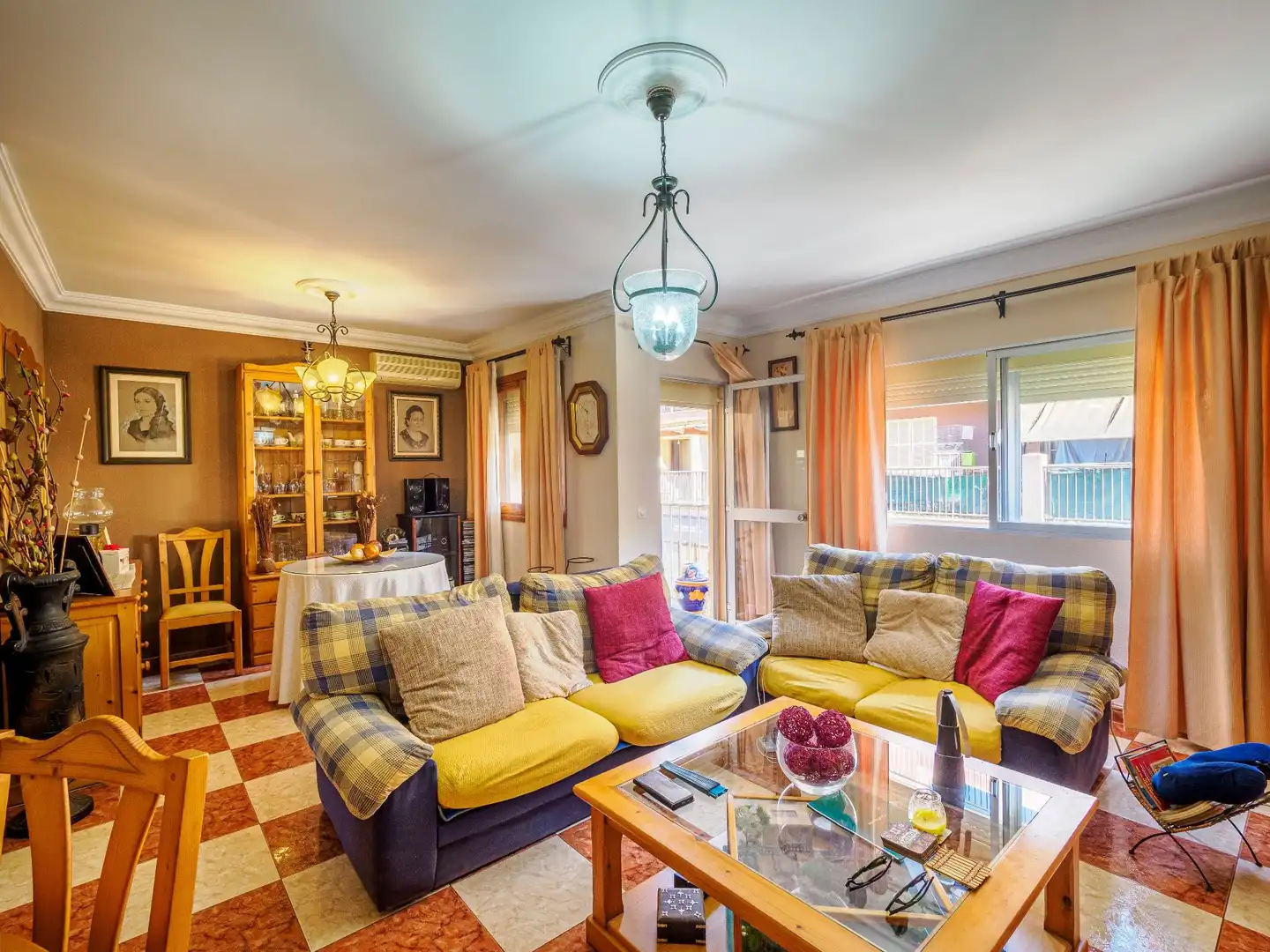 Sala de estar de Piso en venta en  Palma de Mallorca con Aire acondicionado, Calefacción y Terraza