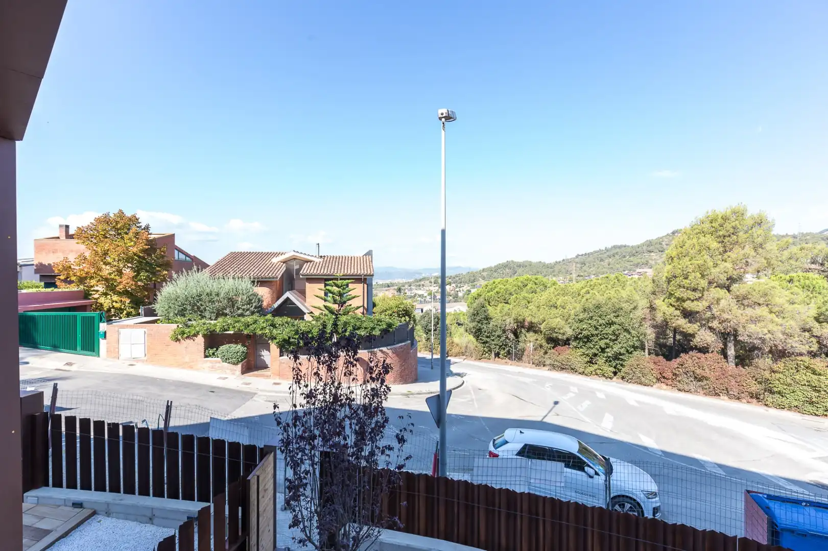 Exterior view of Detached homes for sale in Sant Just Desvern  with Air Conditioner, Heating and Terrace
