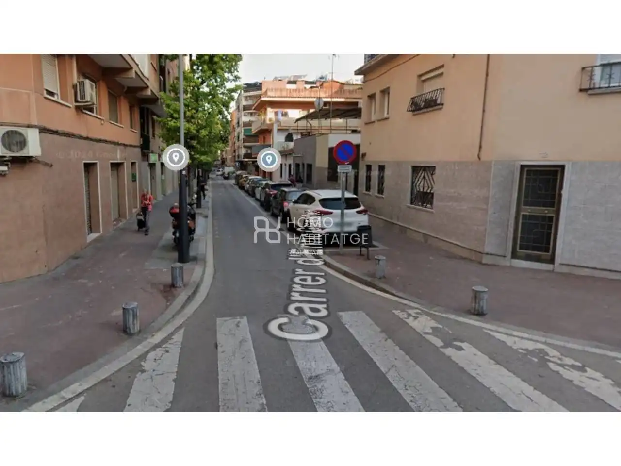 Außenansicht von Wohnung zum Verkauf in Barberà del Vallès mit Klimaanlage, Parkett und Alarm