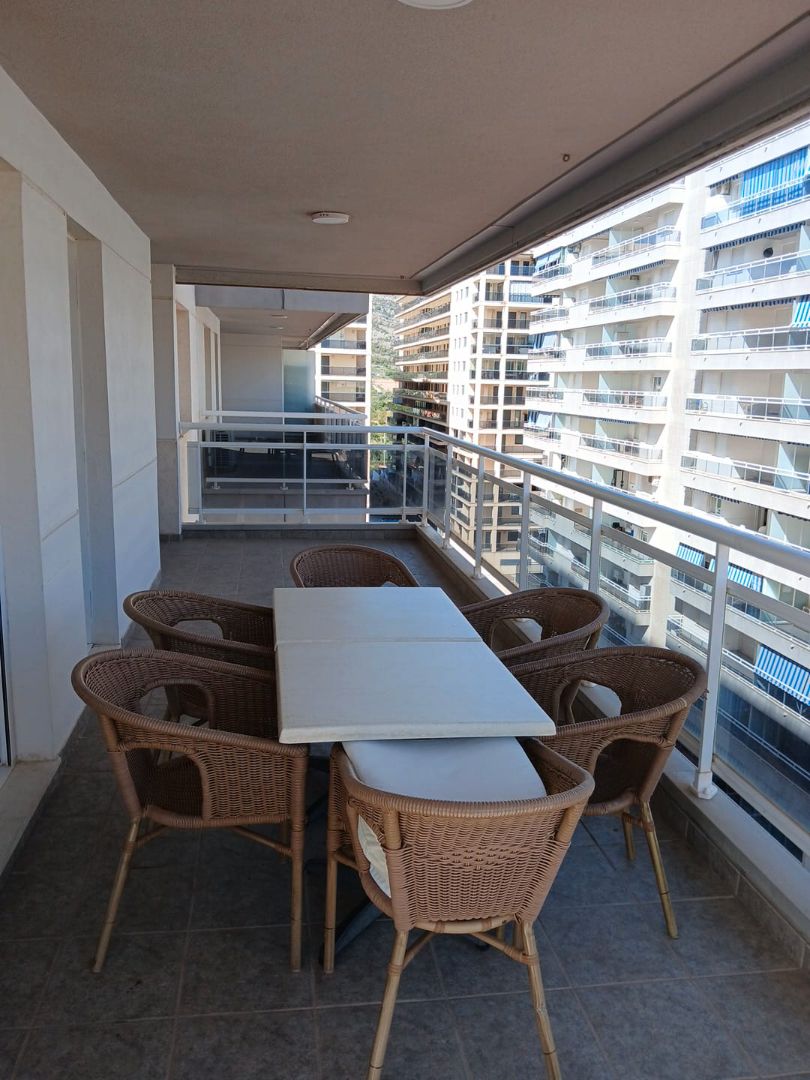 Terrace of Flat for sale in Oropesa del Mar / Orpesa  with Air Conditioner, Furnished and Oven