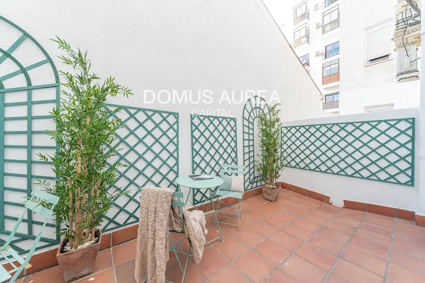 Terrasse von Wohnung zur Miete in Madrid mit Klimaanlage, Heizung und Terrasse