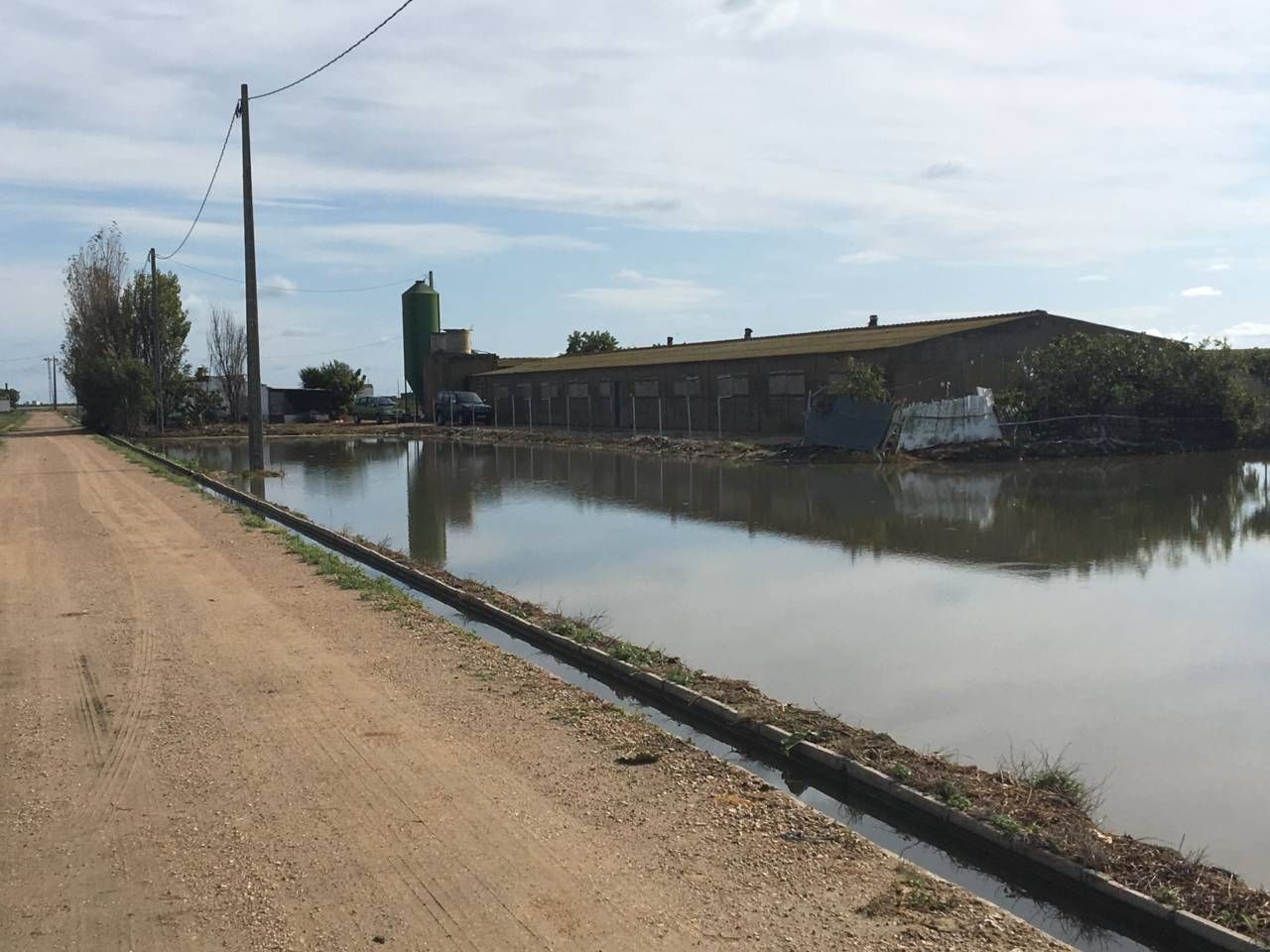 Exterior view of Industrial buildings for sale in Amposta