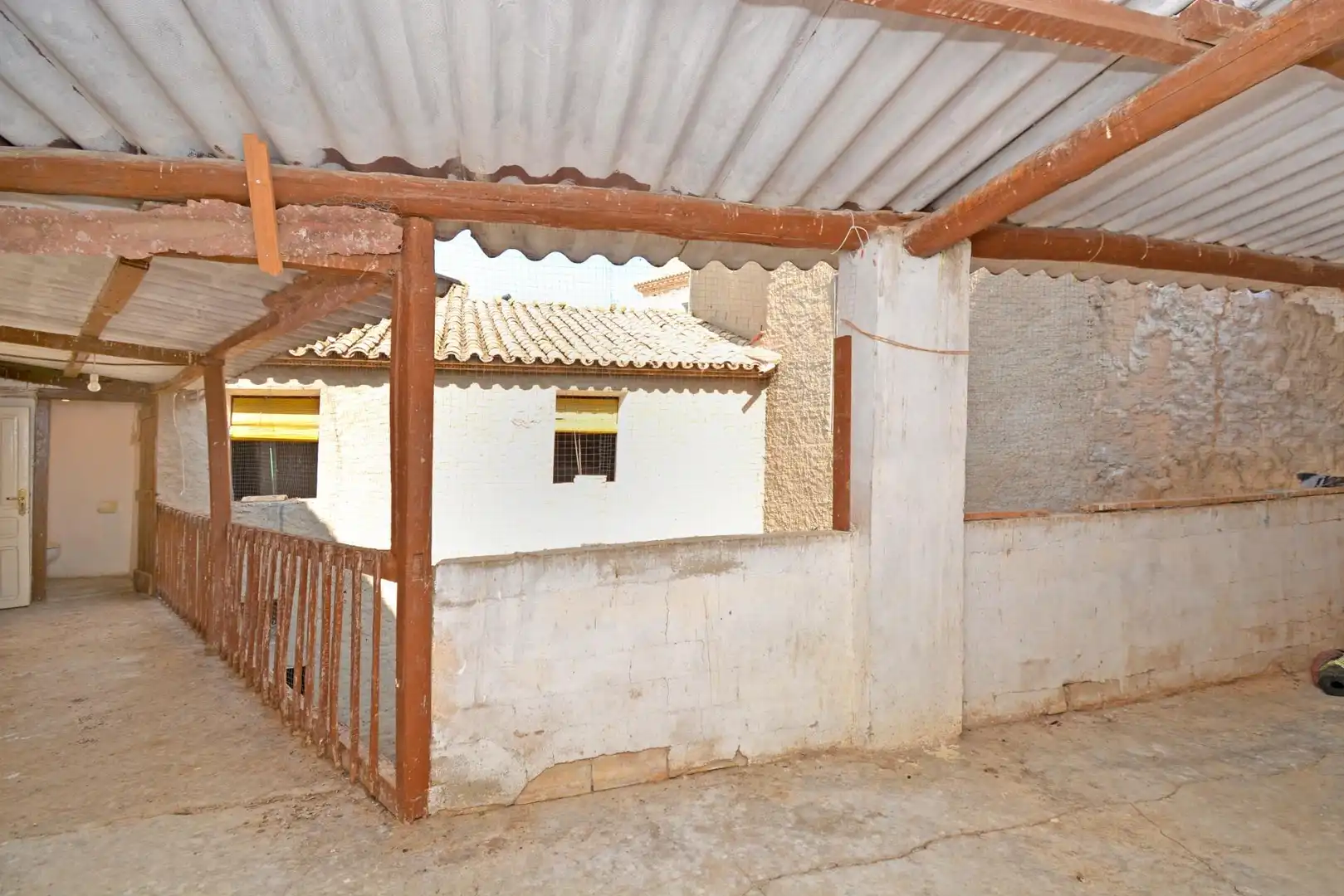 Terrasse von Haus oder Chalet zum Verkauf in Gallur mit Privatgarten, Terrasse und Abstellraum