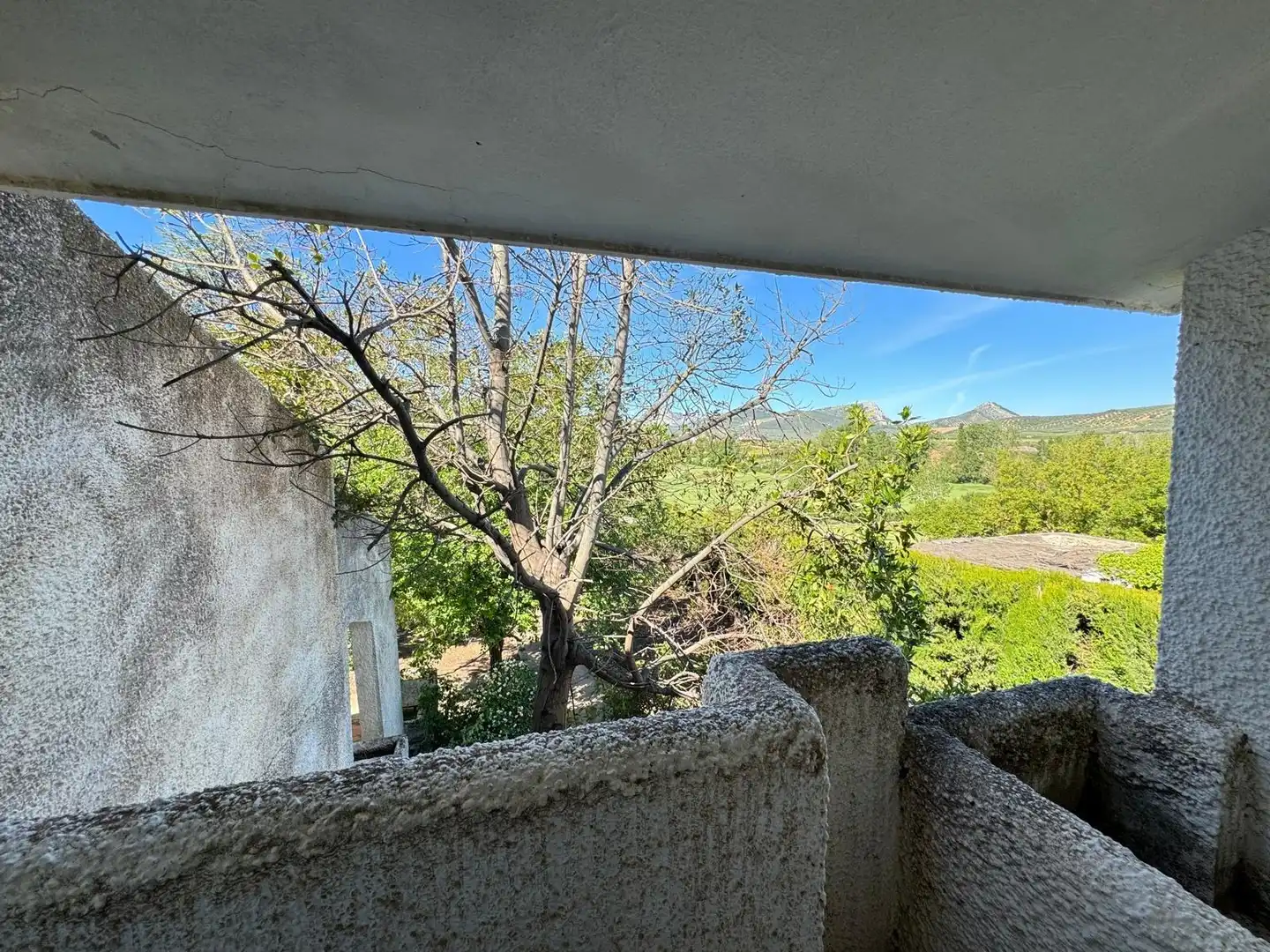 Terrassa de Casa o xalet en venda en Villanueva del Rosario amb Aire condicionat, Jardí privat i Terrassa